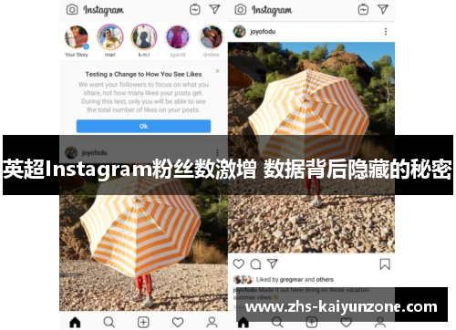 英超Instagram粉丝数激增 数据背后隐藏的秘密